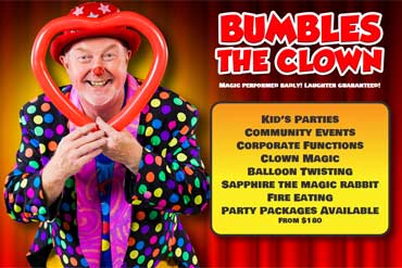 Bumbles The Clown Party Entertainer