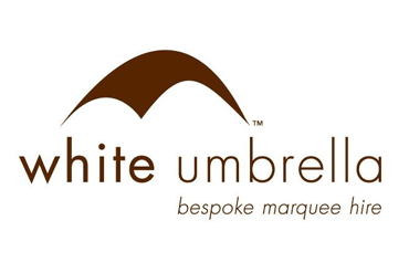 White Umbrella Marquee Hire