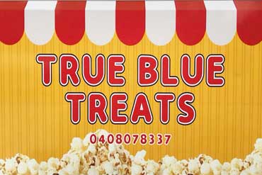 True Blue Treats Sweets and Popcorn Van
